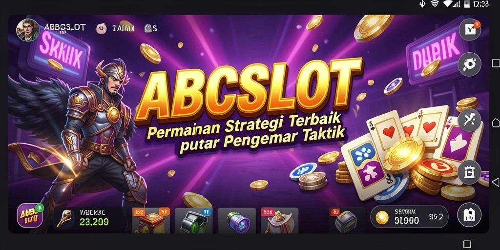 Tampilan gameplay yang menarik dari ABCSLOT dengan strategi mendalam.