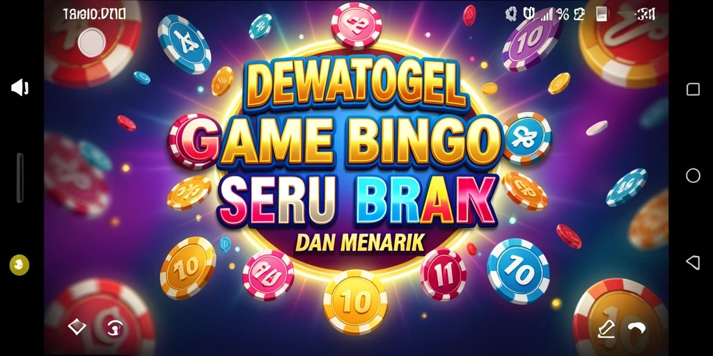 Tampilan gameplay seru di DEWATOGEL dengan berbagai pilihan Bingo.