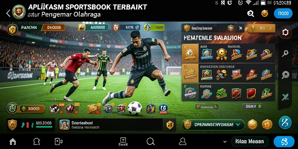 Tampilan menarik dari gameplay taruhan olahraga di FO8.