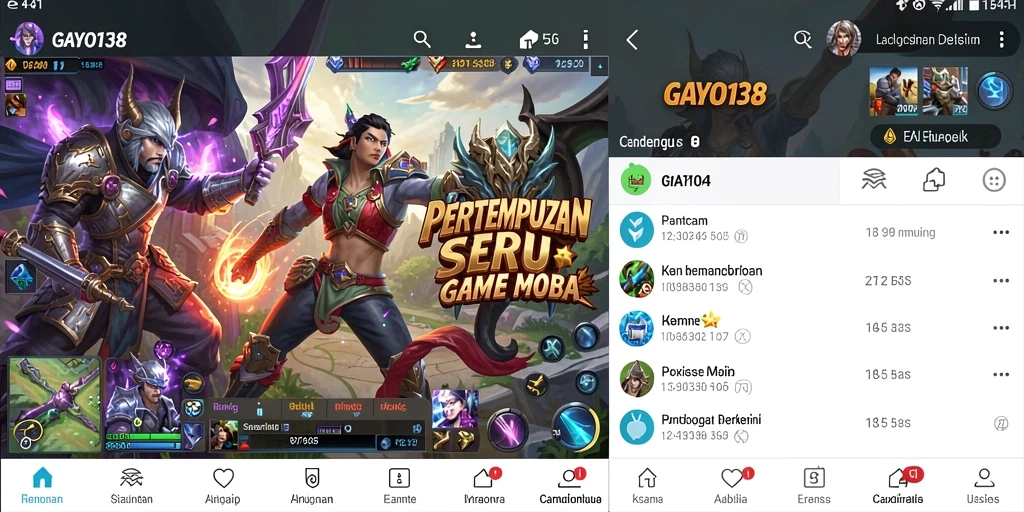 Tampilan menegangkan dari arena pertempuran GAYO138.
