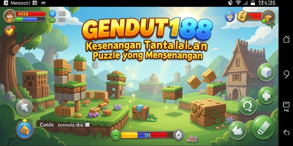 Tampilan gameplay GENDUT188 dengan berbagai teka-teki menantang.