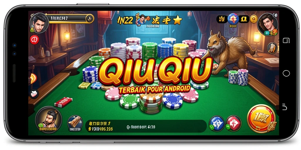 Tampilan gameplay QiuQiu yang menegangkan di IN22.