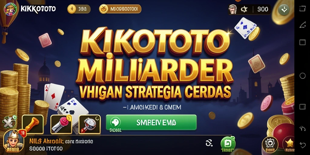Screenshot gameplay KIKOTOTO menampilkan aksi manajemen bisnis yang seru.