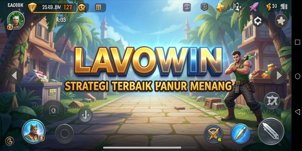 Tampilan gameplay LAVOWIN yang mendebarkan dan penuh strategi.