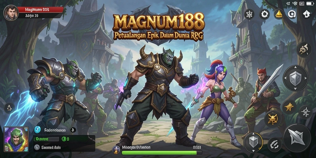 Pengalaman menarik bermain RPG MAGNUM188 dengan grafik yang menawan.