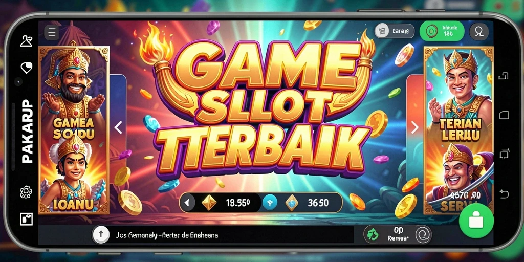 Gameplay seru PAKARJP dengan berbagai slot menarik.