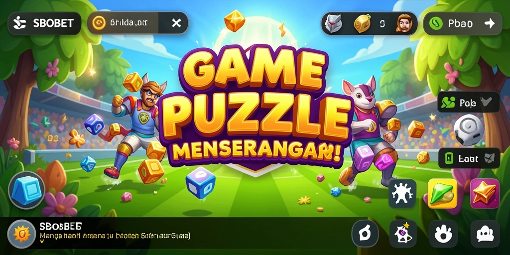 Tampilan gameplay SBOBET dengan tantangan Puzzle yang mengasyikkan.