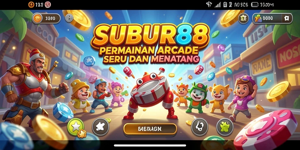 Tangkapan layar SUBUR88 yang menunjukkan aksi gameplay Arcade yang seru.