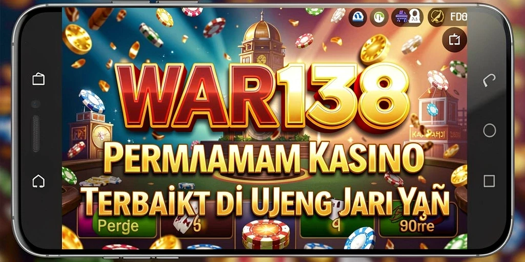 Tampilan gameplay Kasino yang menarik di WAR138.